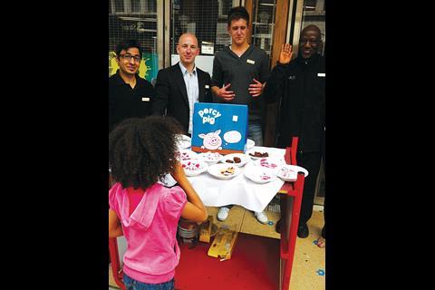 M&S provide refreshments